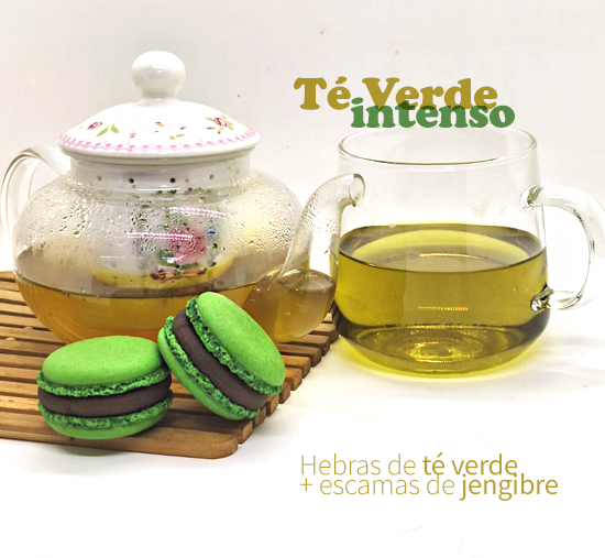 taza verde intenso